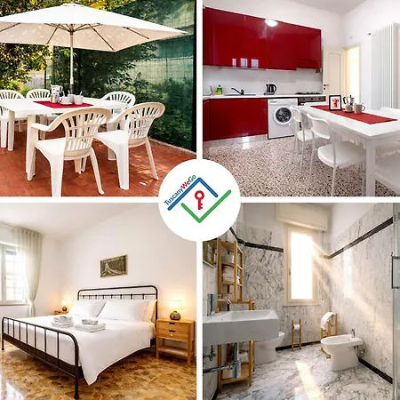 Daire Nicla - 8 Ospiti, 3 Camere, 2 Bagni, Parcheggi All'ingresso, Giardino Privato, *